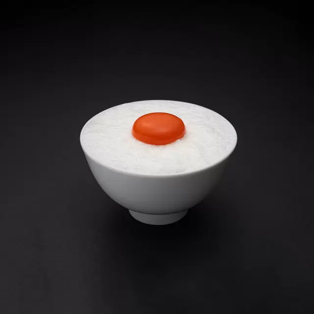 柳宗理食器で箱庭茜たまごかけごはん